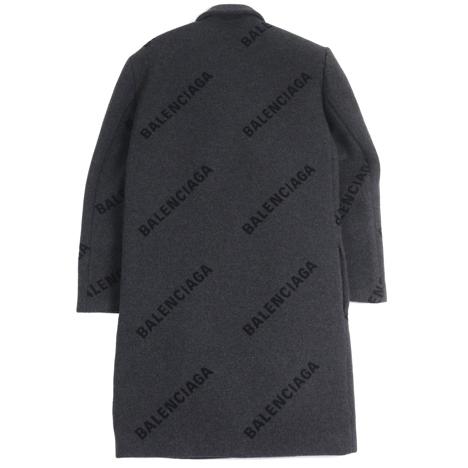 Balenciaga Balenciaga Balenciaga SHIFTED COAT Cashmere Coat Natural Material Outerwear 595272 DUTY FREE for USA Size ONE SIZE - 2 Thumbnail