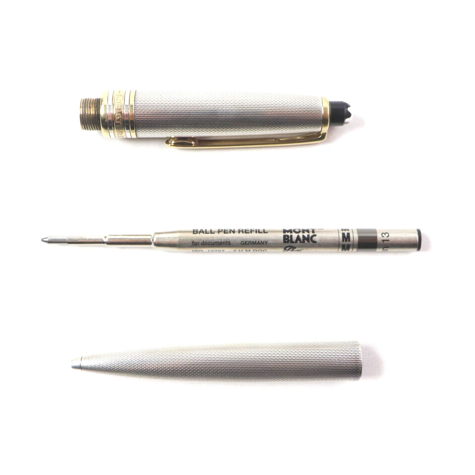 Moncler Moncler Moncler Meisterstuck Solitaire SV925 Ballpoint Pen Metal Pen DUTY FREE for USA Size ONE SIZE - 3 Thumbnail