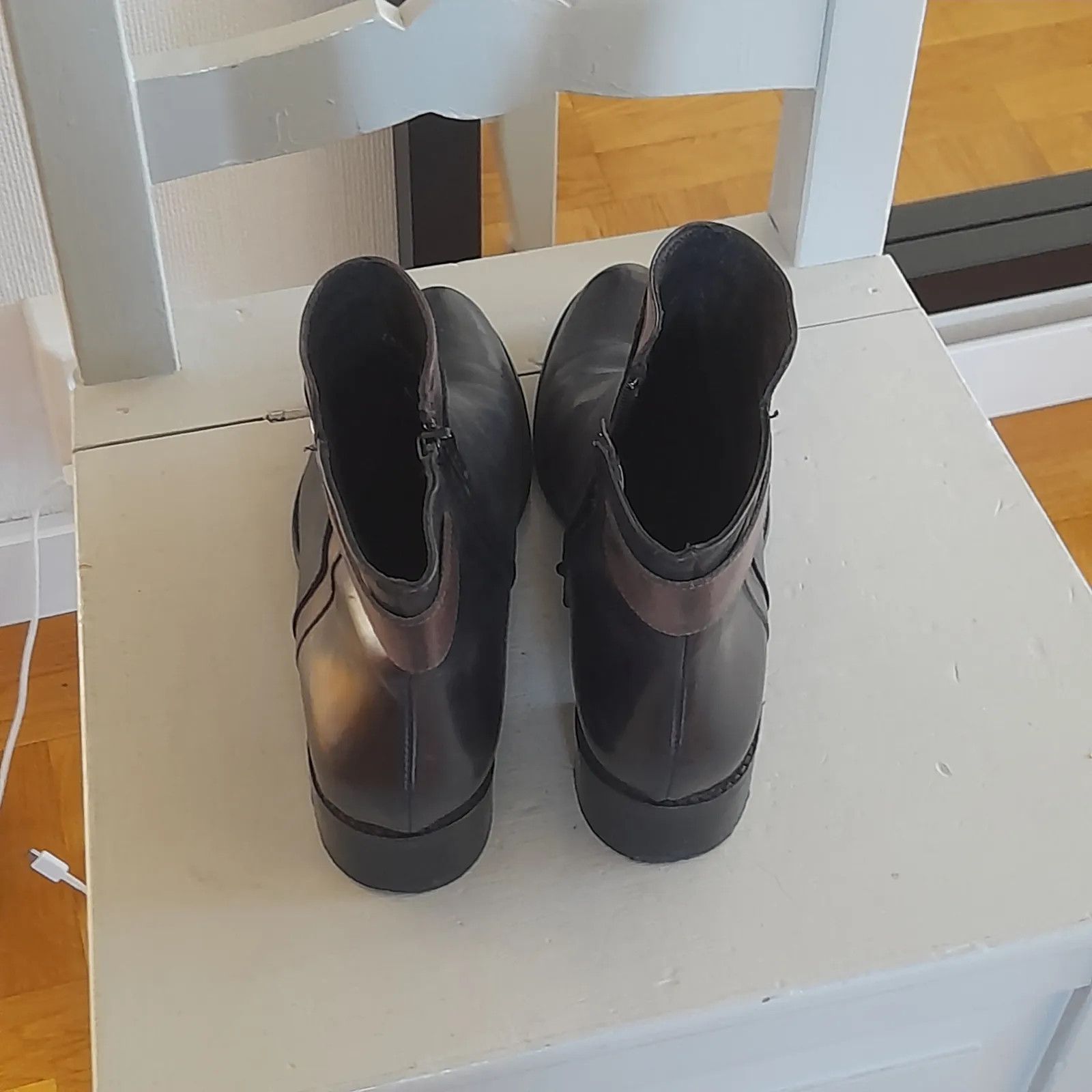 Nude Nude Boots Size US 8 / IT 38 - 3 Thumbnail