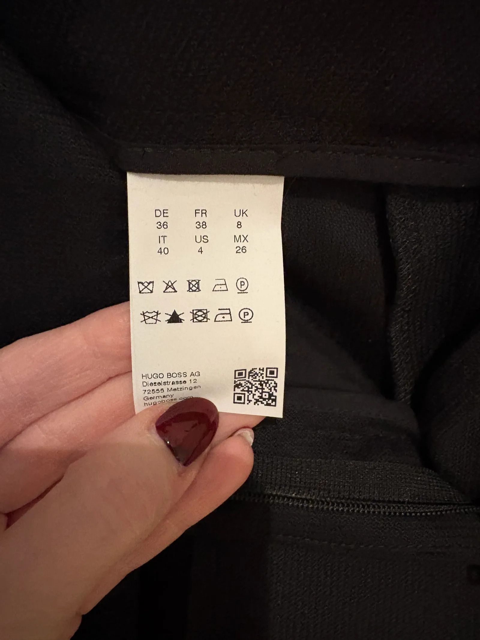 Hugo Boss Boss Pants Size 27" / US 4 / IT 40 - 3 Thumbnail