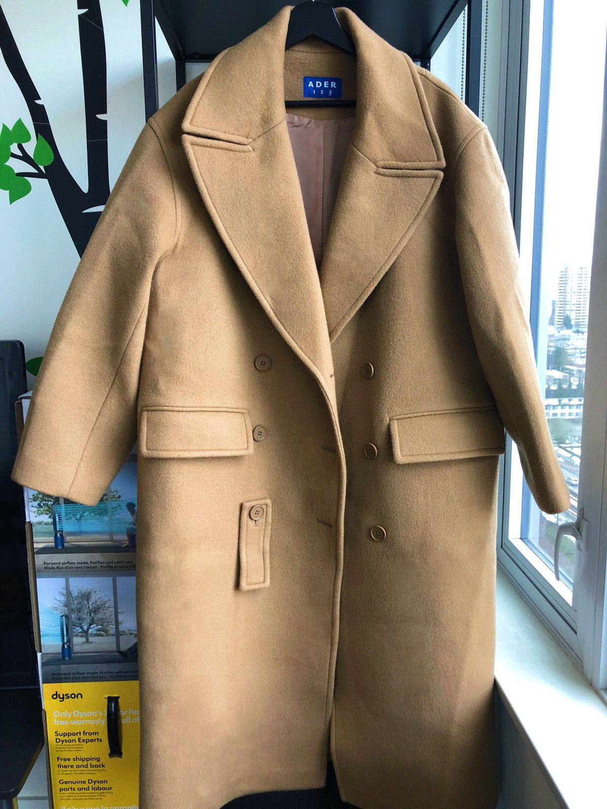 adererror Drop shoulder double coat A2（Ader Error - Alin Blazer