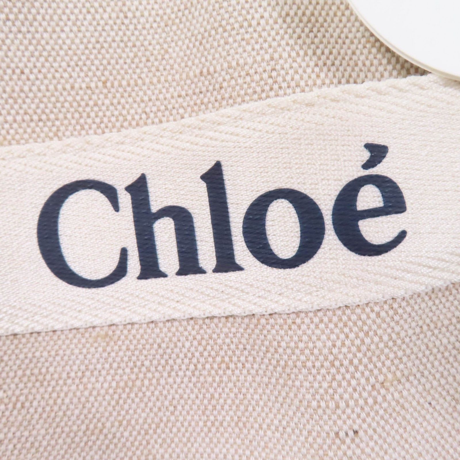 Chloe Chloe Chloe Tote Bag Jute Tote Bag Natural Material Tote Bag DUTY FREE for USA Size ONE SIZE - 11 Thumbnail