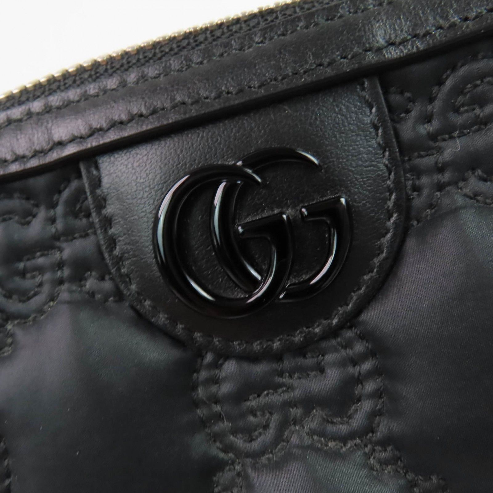Gucci Gucci Gucci GG Marmont Nylon Pouch Others Vanity Bag DUTY FREE for USA Size ONE SIZE - 8 Thumbnail