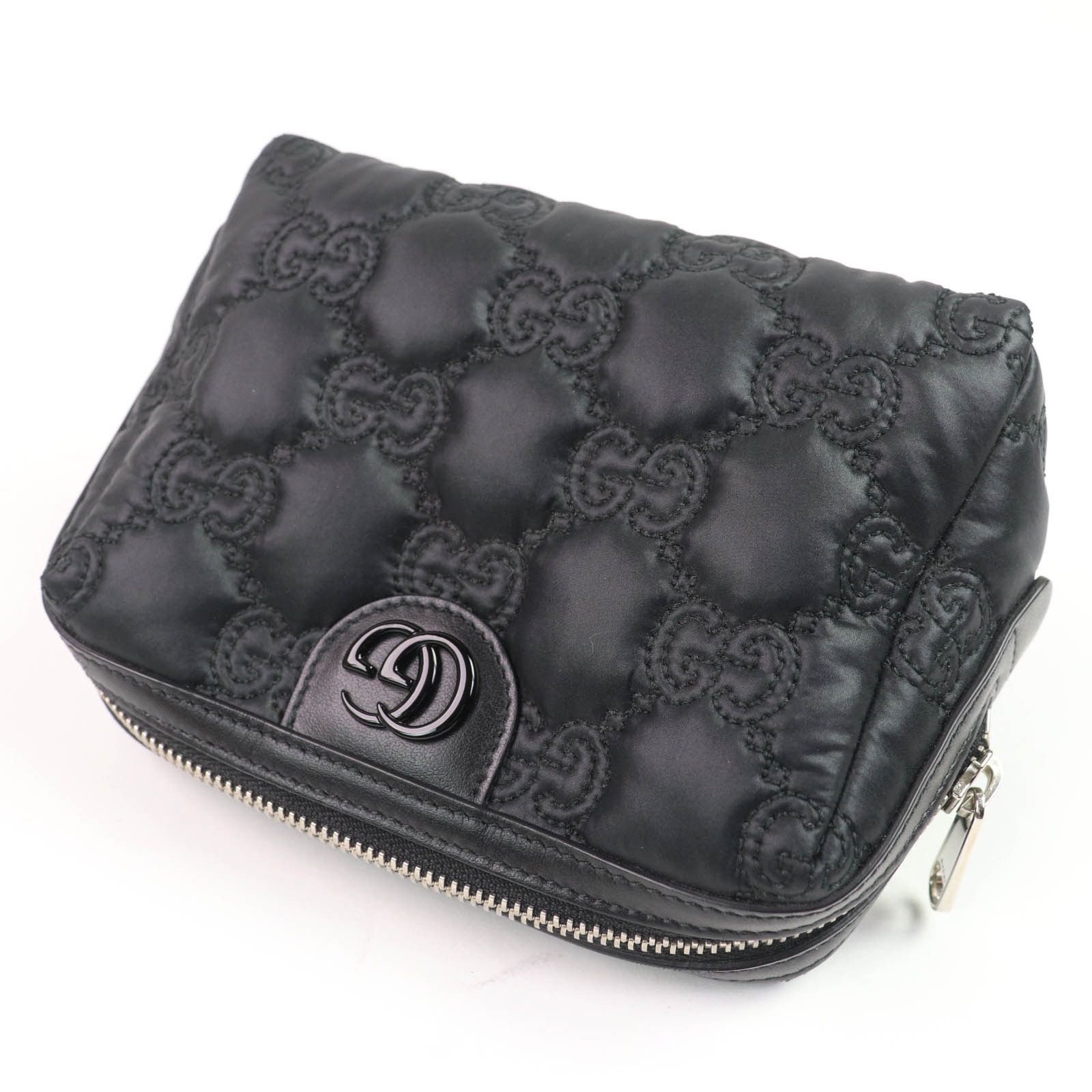 Gucci Gucci Gucci GG Marmont Nylon Pouch Others Vanity Bag DUTY FREE for USA Size ONE SIZE - 5 Thumbnail