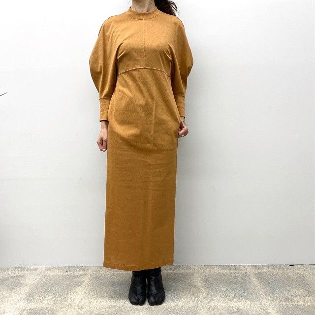 Other Other Mame Kurogouchi Cotton Jersey Dress Cotton Dresses MM23PS-JS732 DUTY FREE for USA Size ONE SIZE - 3 Thumbnail