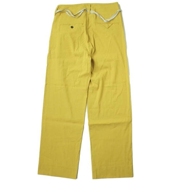 Other Other ANCELLM LINEN VISCOSE STRAIGHT PANTS Natural Material Pants ANC-PT08 DUTY FREE for USA Size ONE SIZE - 2 Thumbnail