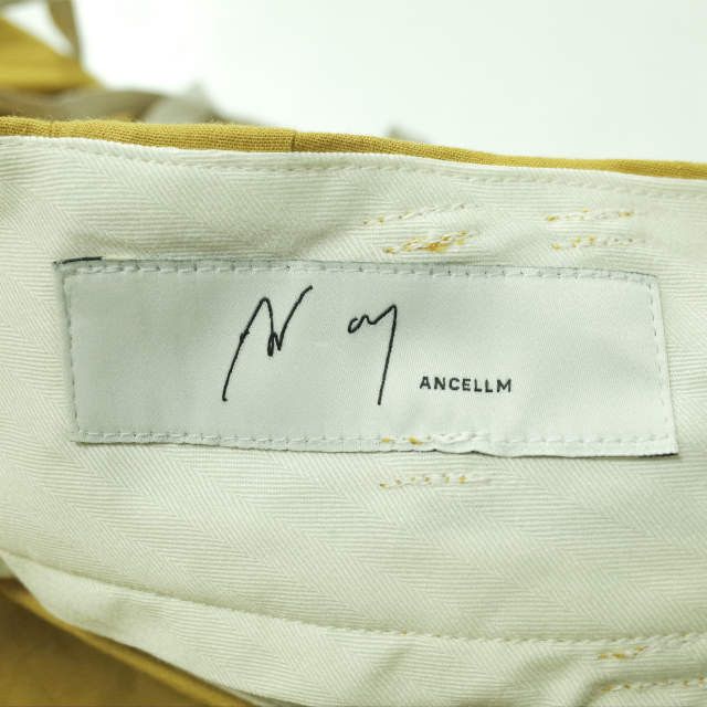 Other Other ANCELLM LINEN VISCOSE STRAIGHT PANTS Natural Material Pants ANC-PT08 DUTY FREE for USA Size ONE SIZE - 8 Thumbnail
