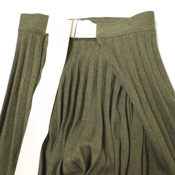 Other Other LEINWANDE PLEATS WRAPPED SKIRT Polyester Skirt Others Skirts 0219030701 DUTY FREE for USA Size ONE SIZE - 5 Thumbnail