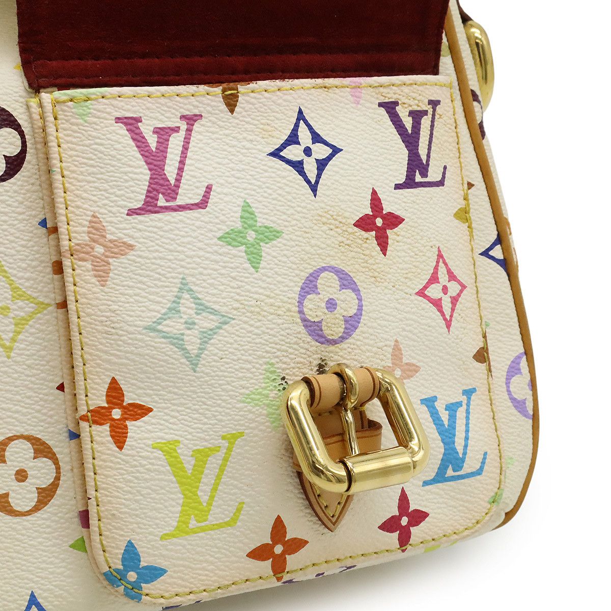 Louis Vuitton Louis Vuitton Louis Vuitton Monogram Multicolore Shoulder Bag Canvas Shoulder Bag M40051 DUTY FREE for USA Size ONE SIZE - 9 Thumbnail
