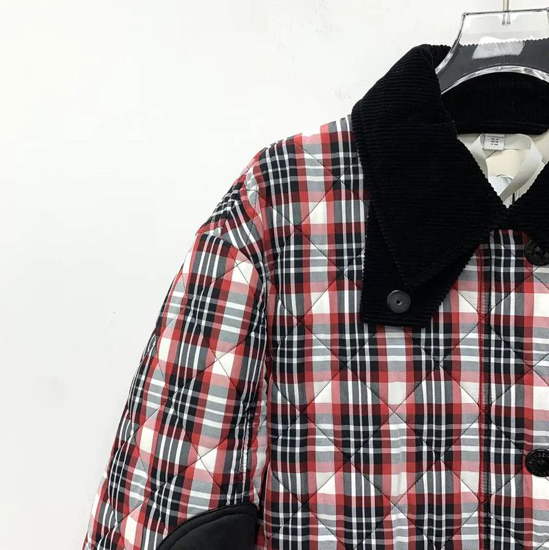 Burberry Burberry Color Block Women's Cotton Jacket Size XS / US 0-2 / IT 36-38 - 3 Thumbnail
