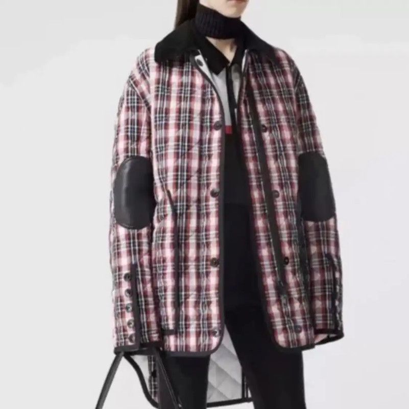 Burberry Burberry Color Block Women's Cotton Jacket Size XS / US 0-2 / IT 36-38 - 9 Thumbnail