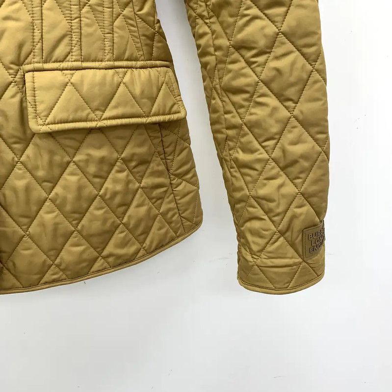 Burberry Burberry Brown Quilted Jacket for Women Size S / US 4 / IT 40 - 4 Thumbnail