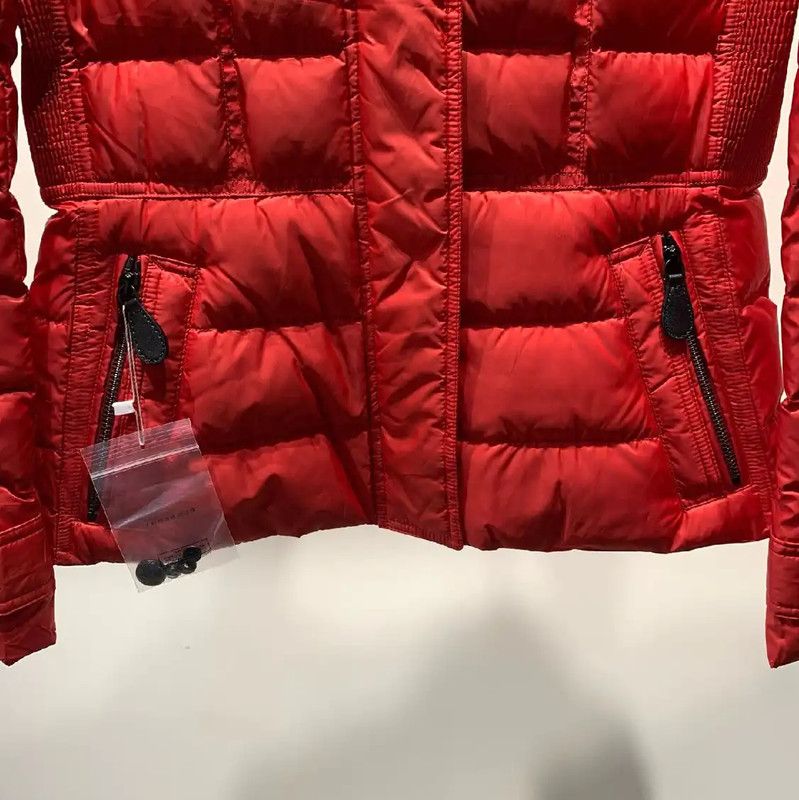 Burberry Burberry Red Polyester Women's Puffer Jacket Size M / US 6-8 / IT 42-44 - 4 Thumbnail