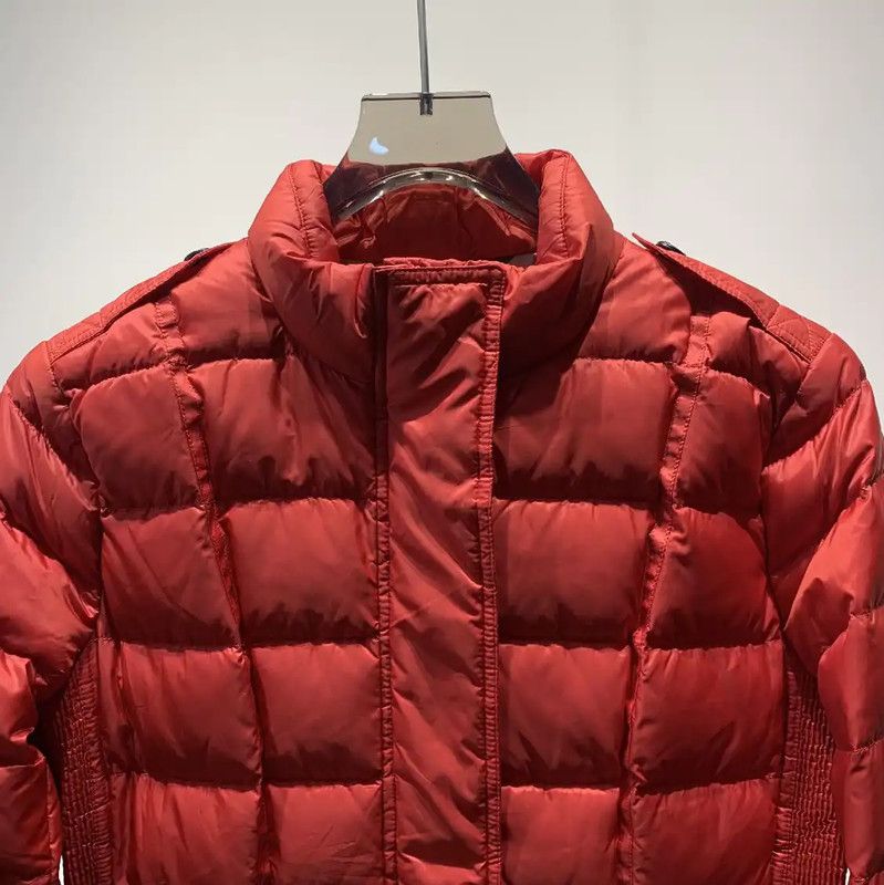 Burberry Burberry Red Polyester Women's Puffer Jacket Size M / US 6-8 / IT 42-44 - 3 Thumbnail