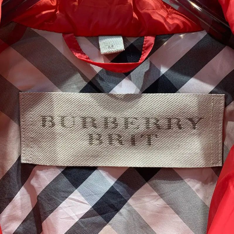 Burberry Burberry Red Polyester Women's Puffer Jacket Size M / US 6-8 / IT 42-44 - 6 Thumbnail