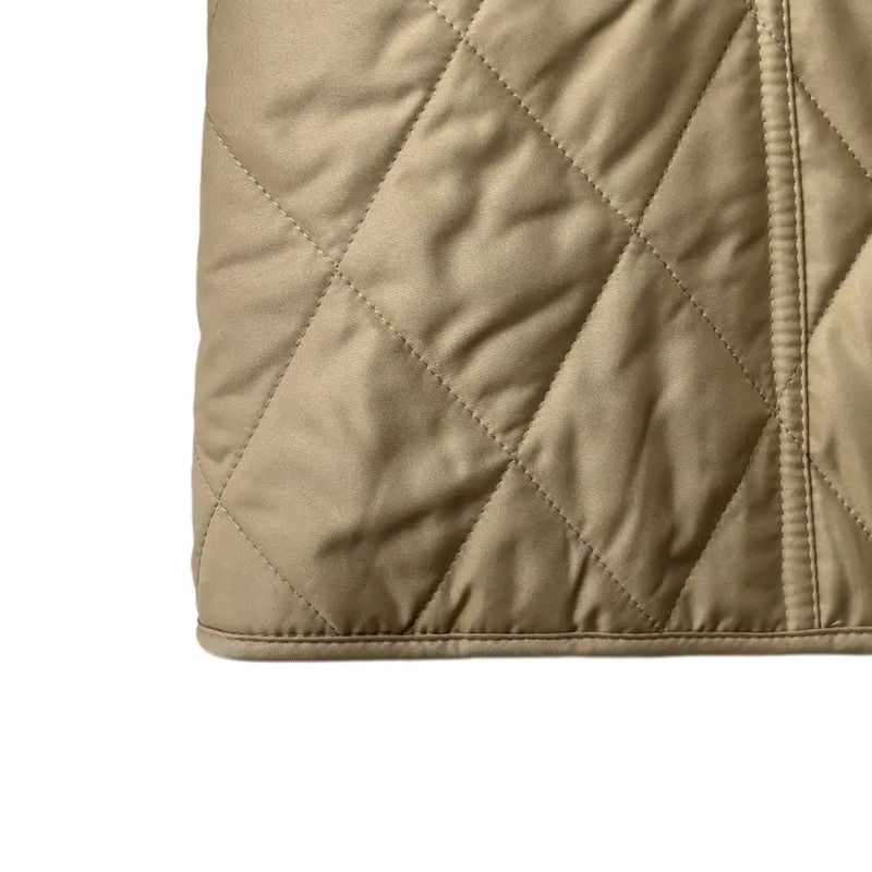 Burberry Burberry Women's Brown Cotton Blend Quilted Jacket Size L / US 10 / IT 46 - 6 Thumbnail