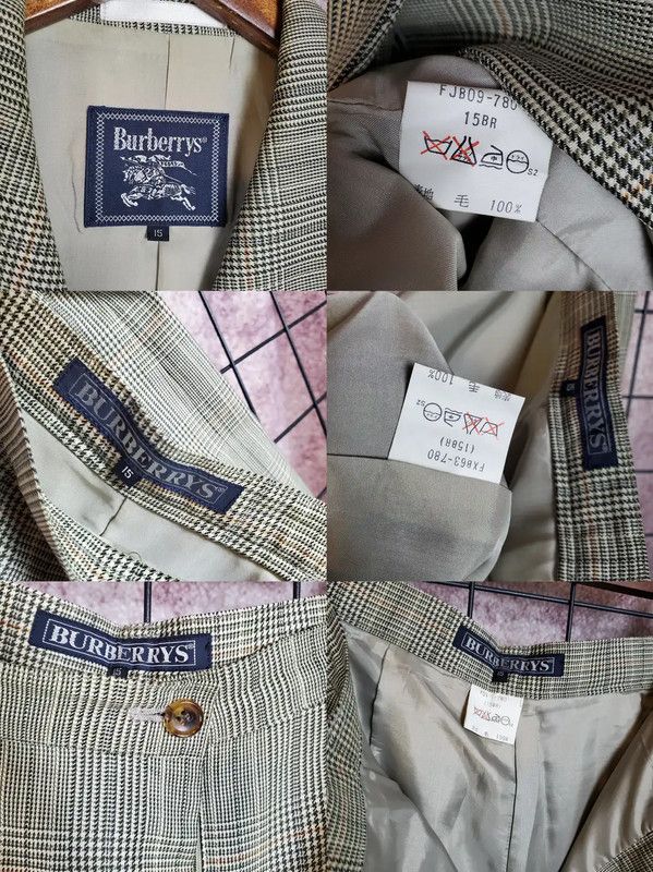 Burberry Burberry Green Check Wool Cardigan for Women Size M / US 6-8 / IT 42-44 - 8 Thumbnail