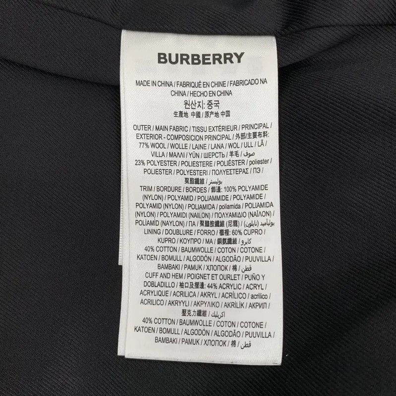 Burberry Burberry Black Fur-Lined Women's Jacket Size XXS / US 00 / IT 34 - 6 Thumbnail