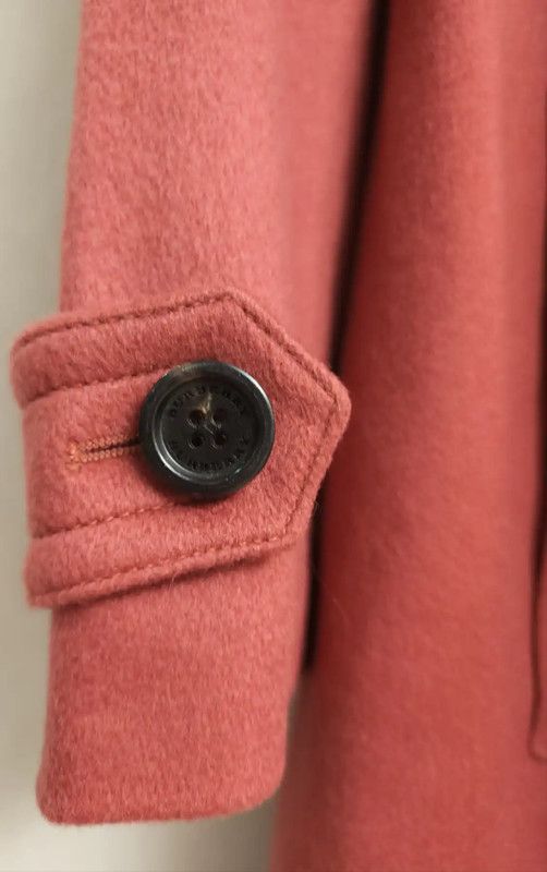 Burberry Burberry Red Cashmere Mid-Length Coat Size M / US 6-8 / IT 42-44 - 8 Thumbnail