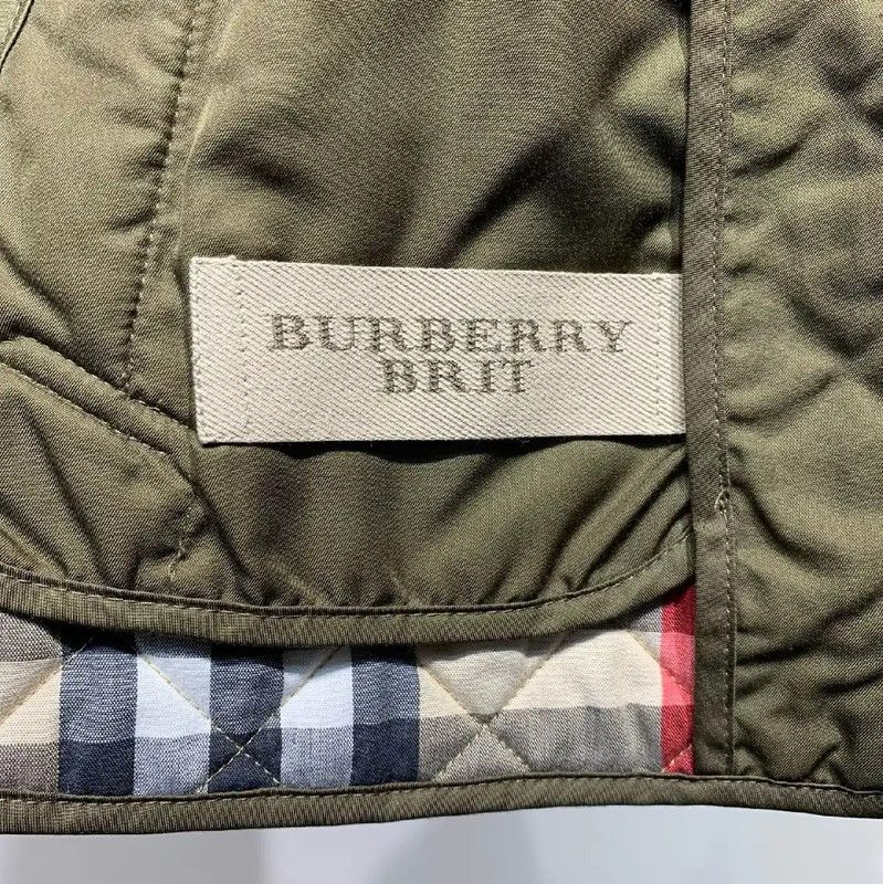Burberry Burberry Green Cotton Women's Jacket Size S / US 4 / IT 40 - 5 Thumbnail