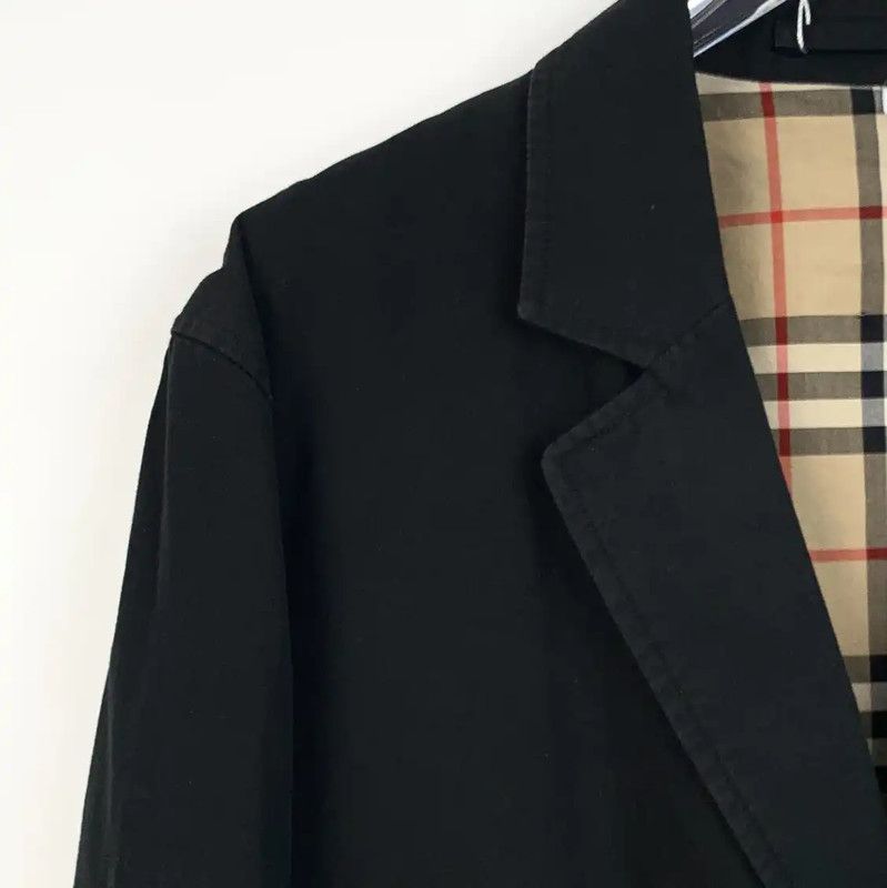 Burberry Burberry Black Cotton Women's Coat Size M / US 6-8 / IT 42-44 - 3 Thumbnail
