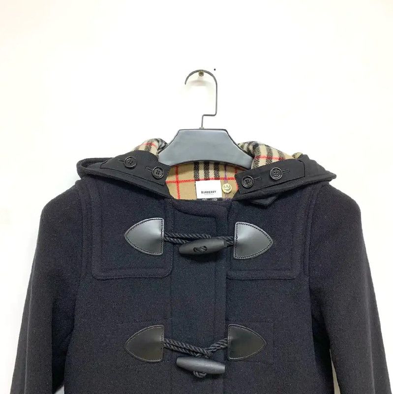 Burberry Burberry Black Wool Duffle Coat for Women Size M / US 6-8 / IT 42-44 - 5 Thumbnail