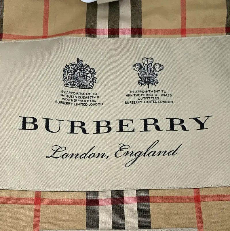 Burberry Burberry Women's Black Cotton Trench Coat Size XS / US 0-2 / IT 36-38 - 5 Thumbnail