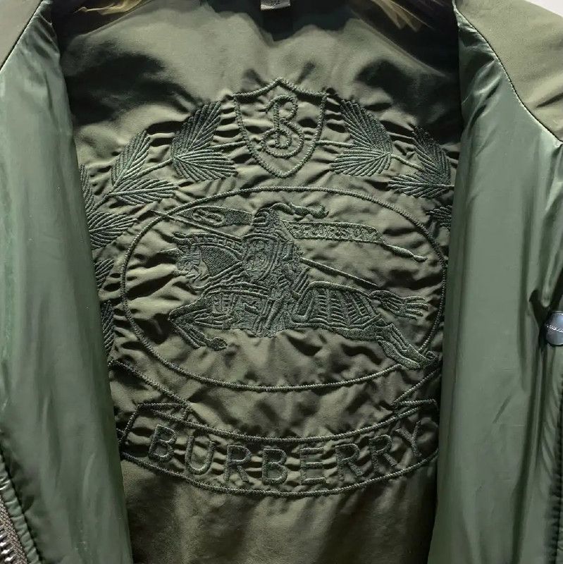 Burberry Burberry Women's Military Green Cotton Jacket Size ONE SIZE - 6 Thumbnail