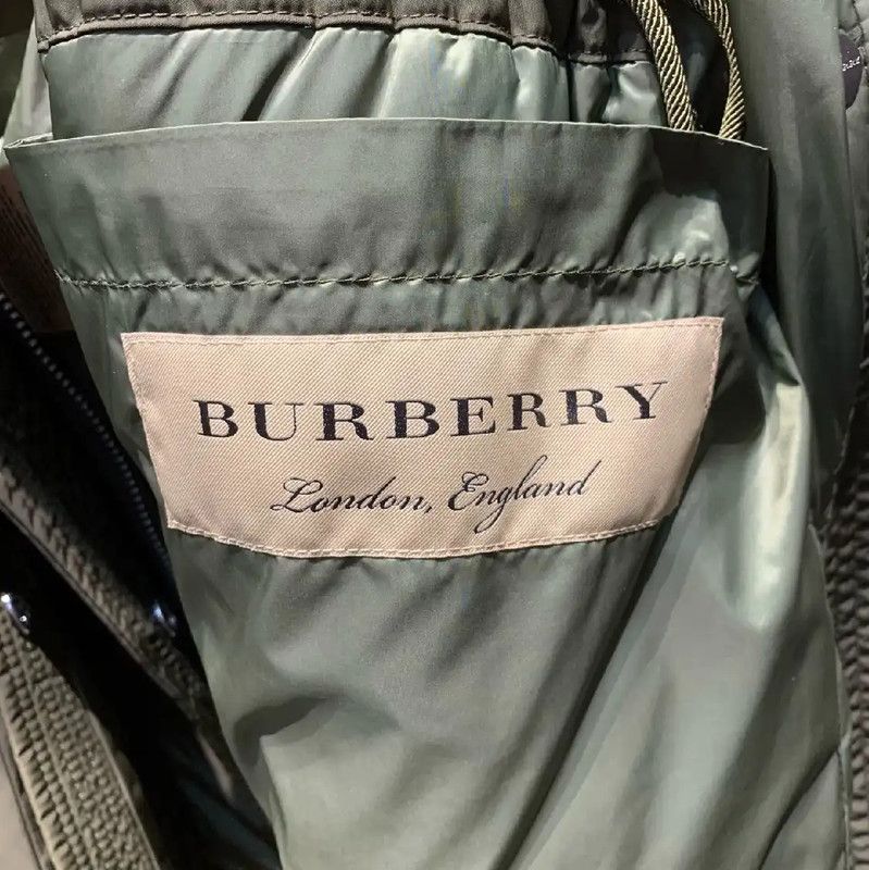Burberry Burberry Women's Military Green Cotton Jacket Size ONE SIZE - 4 Thumbnail