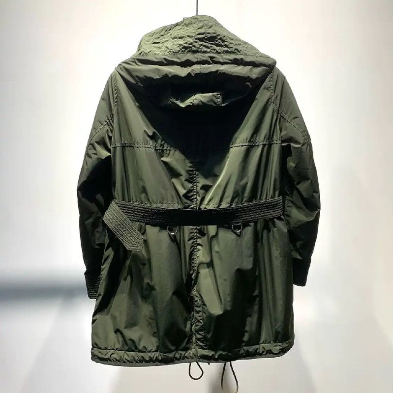 Burberry Burberry Women's Military Green Cotton Jacket Size ONE SIZE - 2 Thumbnail