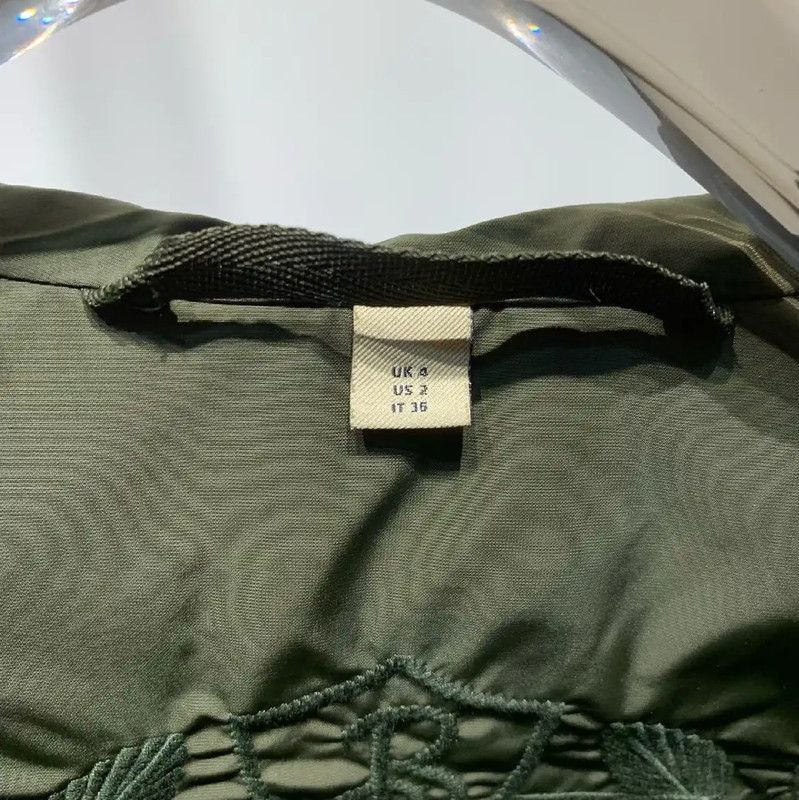 Burberry Burberry Women's Military Green Cotton Jacket Size ONE SIZE - 3 Thumbnail