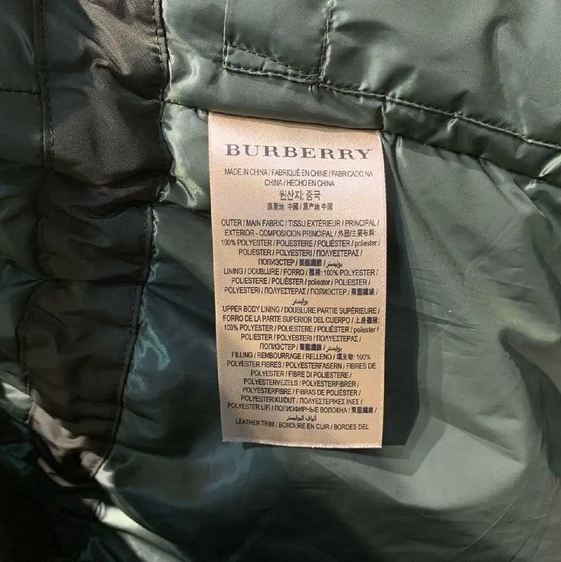 Burberry Burberry Women's Military Green Cotton Jacket Size ONE SIZE - 5 Thumbnail