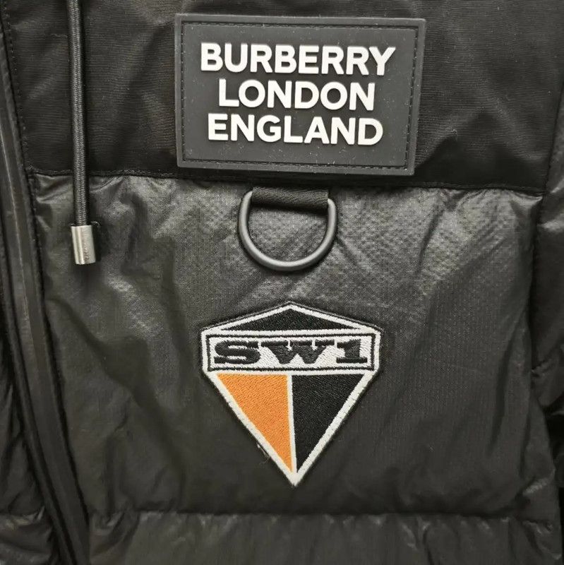 Burberry Burberry Black Winter Down Jacket for Women Size S / US 4 / IT 40 - 2 Thumbnail