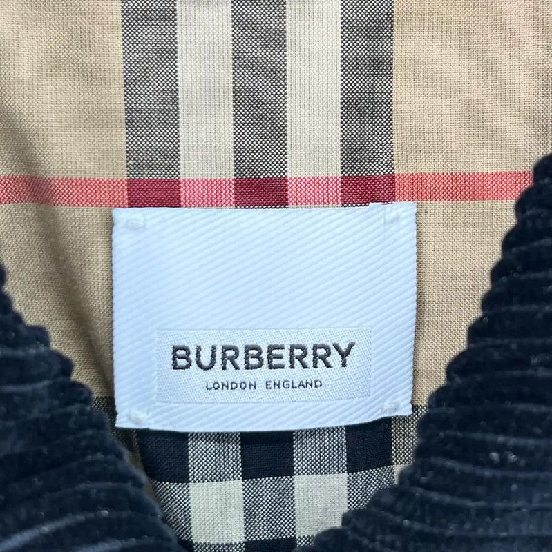 Burberry Burberry Black Quilted Cotton Women's Jacket Size ONE SIZE - 3 Thumbnail