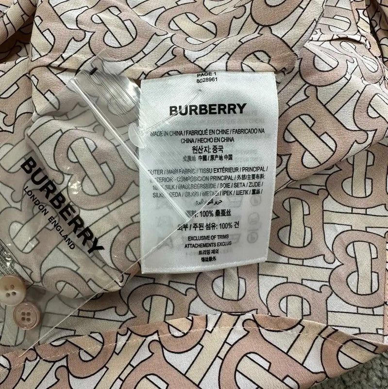 Burberry Burberry Khaki Silk Summer Dress Size L Size L / US 10 / IT 46 - 3 Thumbnail