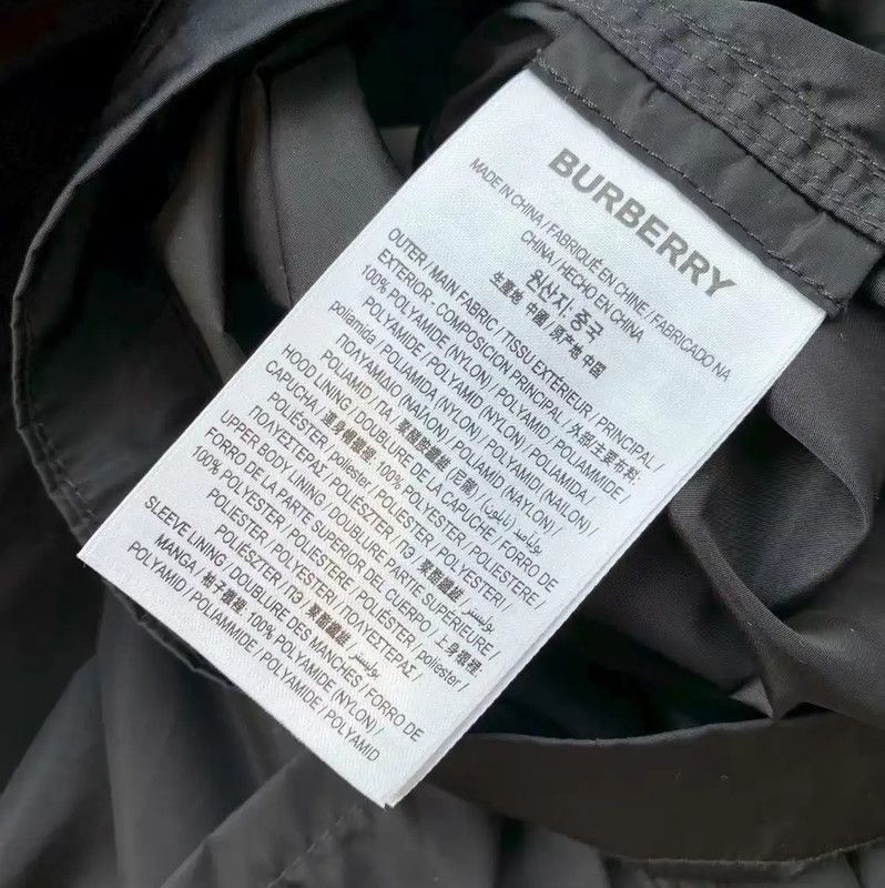 Burberry Burberry Black Nylon Women's Jacket Size ONE SIZE - 5 Thumbnail