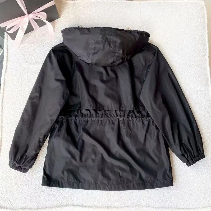 Burberry Burberry Black Nylon Women's Jacket Size ONE SIZE - 2 Thumbnail