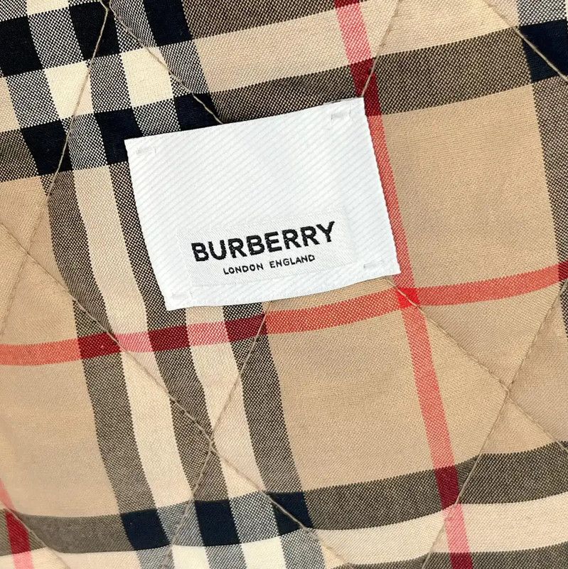 Burberry Burberry Khaki Cotton Mid-Length Jacket for Women Size XS / US 0-2 / IT 36-38 - 7 Thumbnail