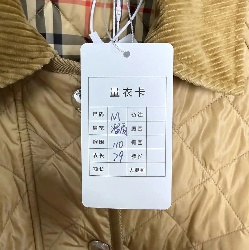Burberry Burberry Yellow Cotton Women's Jacket Size M / US 6-8 / IT 42-44 - 9 Thumbnail