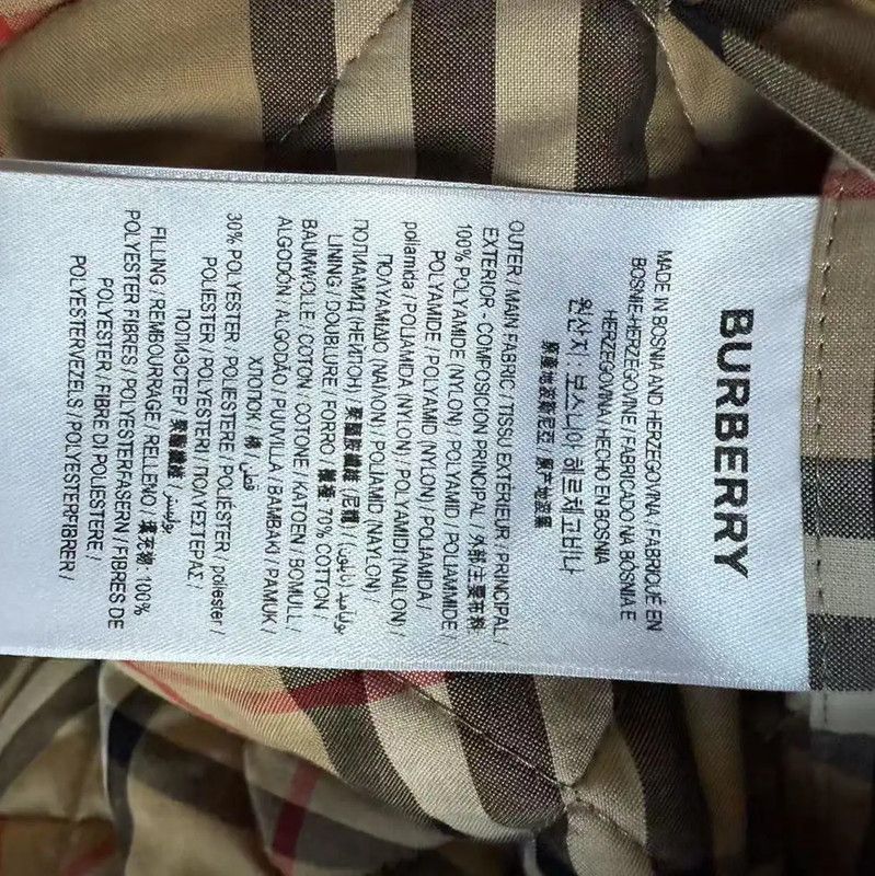 Burberry Burberry Quilted Cotton Jacket in Military Green Size XL / US 12-14 / IT 48-50 - 5 Thumbnail