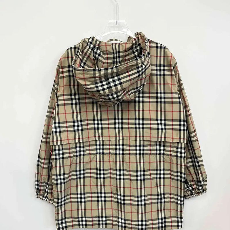 Burberry Burberry Women's Beige Check Jacket Size XS / US 0-2 / IT 36-38 - 2 Thumbnail