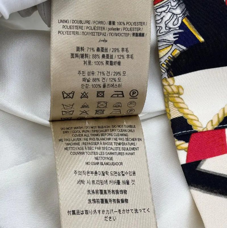Burberry Burberry Summer Multicolor Silk Mini Skirt Size 23" - 7 Thumbnail