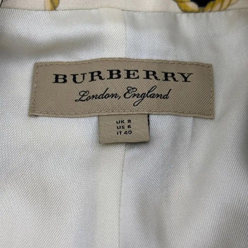 Burberry Burberry Summer Multicolor Silk Mini Skirt Size 23" - 4 Thumbnail