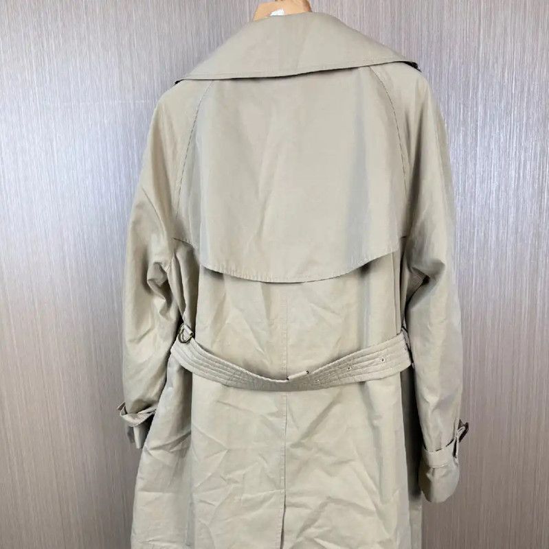 Burberry Burberry Women's Khaki Cotton Trench Coat Size L / US 10 / IT 46 - 2 Thumbnail