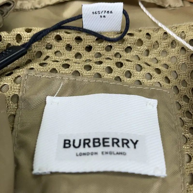 Burberry Burberry Spring Autumn Gold Nylon Coat Size XS / US 0-2 / IT 36-38 - 4 Thumbnail