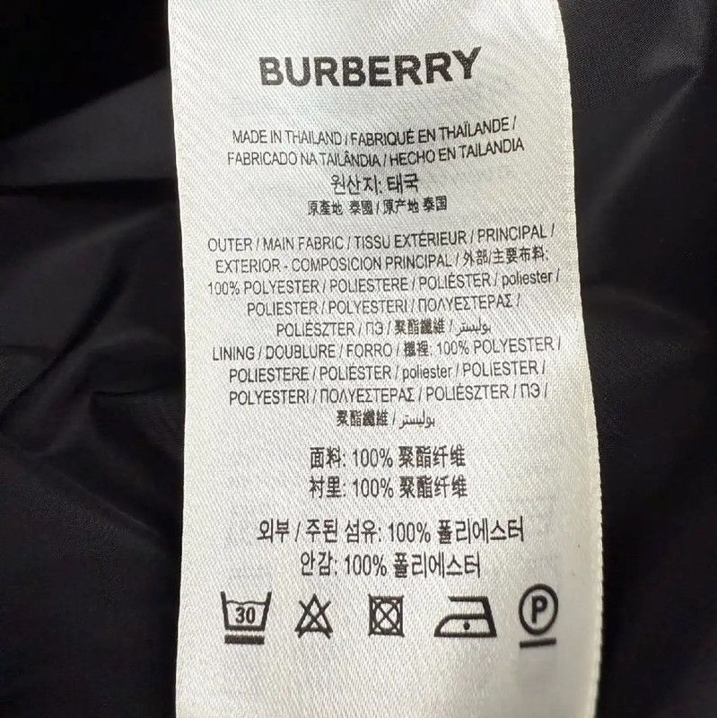 Burberry Burberry Black Polyester Women's Trench Coat Size M / US 6-8 / IT 42-44 - 4 Thumbnail
