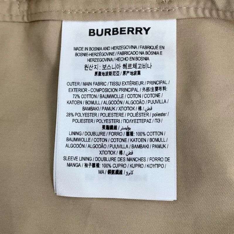 Burberry Burberry Brown Cotton Women's Trench Coat Size XS / US 0-2 / IT 36-38 - 7 Thumbnail