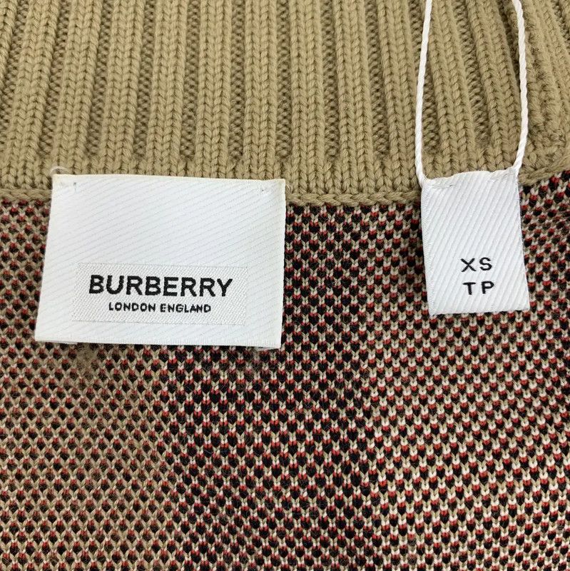 Burberry Burberry Brown Polyester Women's Cardigan Size XS / US 0-2 / IT 36-38 - 5 Thumbnail