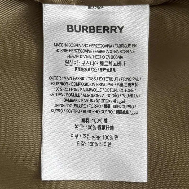 Burberry Burberry Gray Cotton Blend Sleeveless Dress Size L / US 10 / IT 46 - 5 Thumbnail