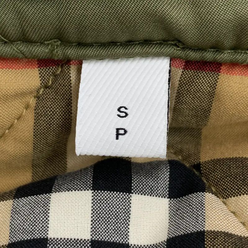 Burberry Burberry Women's Green Quilted Cotton Coat Size S / US 4 / IT 40 - 6 Thumbnail